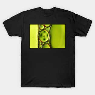 Button Green Oil Drops T-Shirt